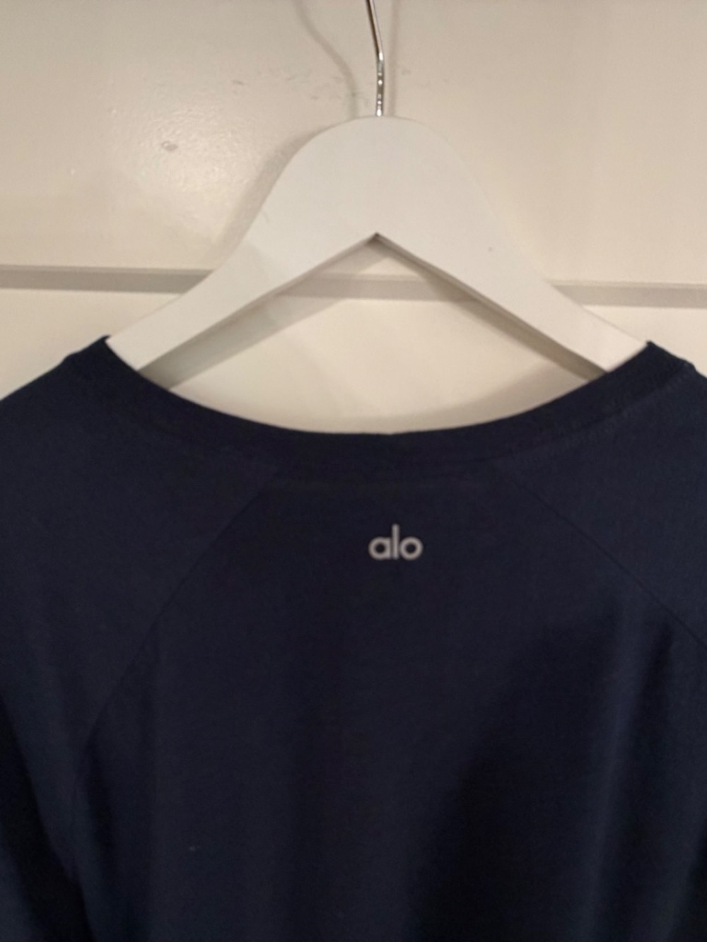 ALO MEN'S XL NAVY BLUE LONG SLEEVE T SHIRT TOP - Picture 5 of 8
